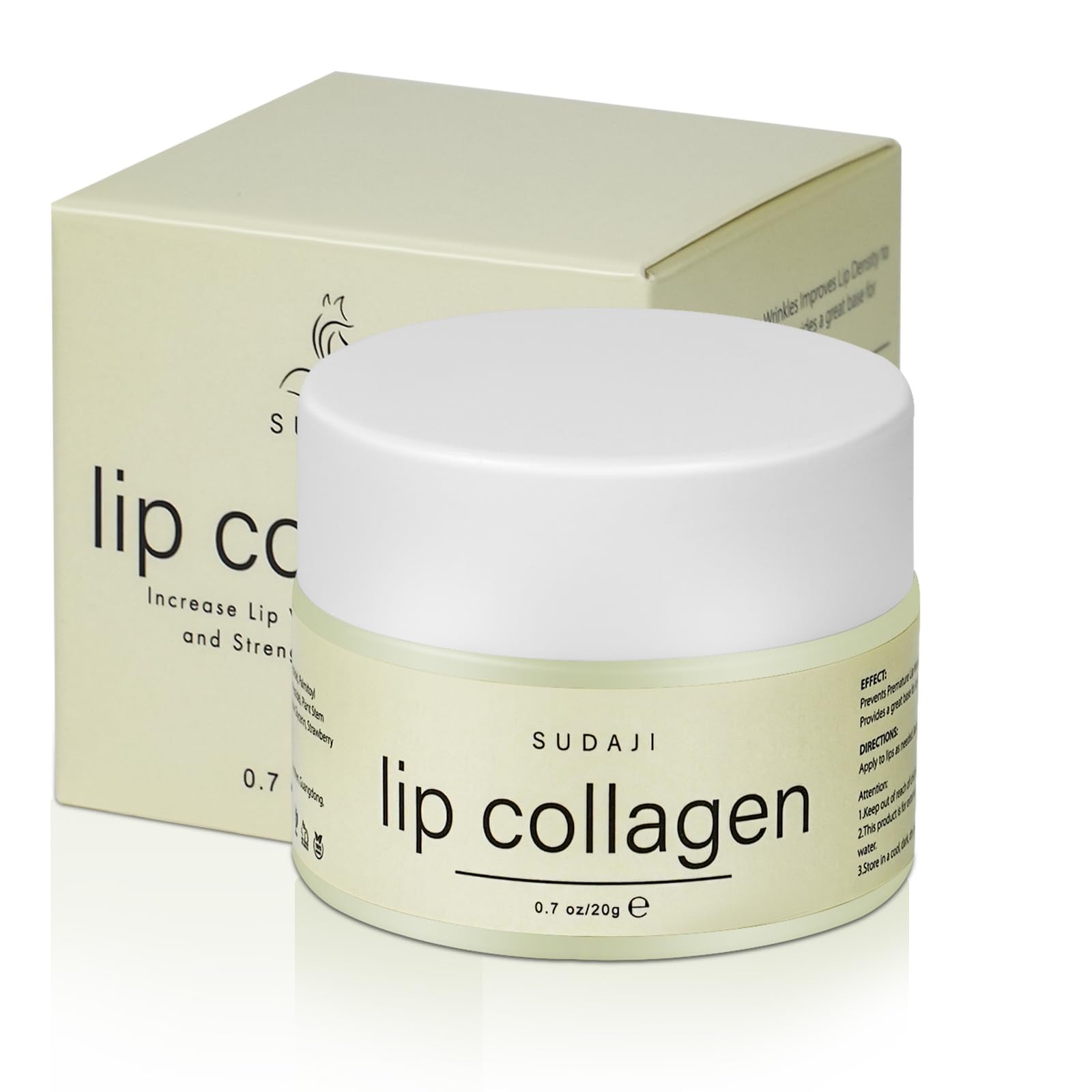 SUDAJI lip texture-sheen hints at a smooth finish.