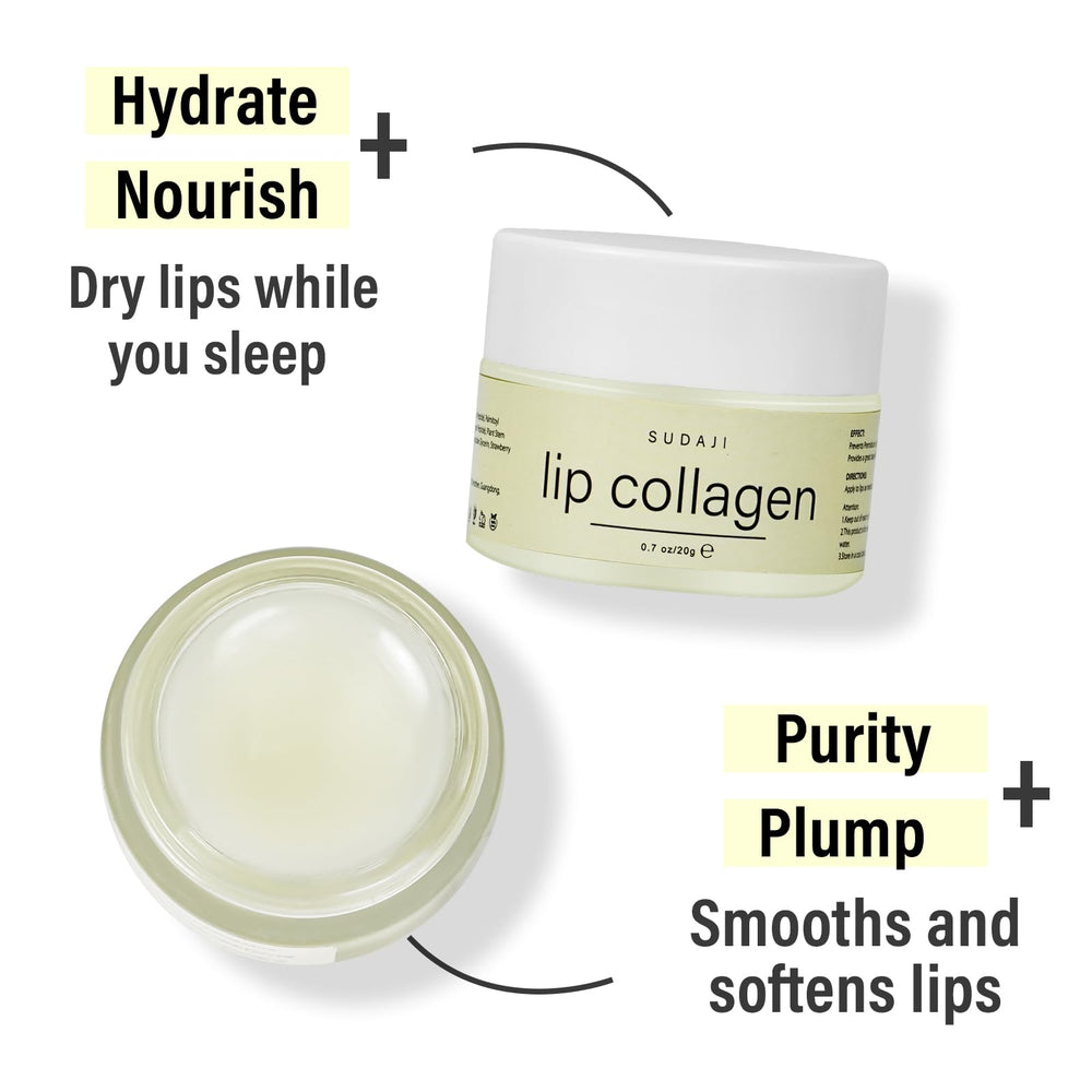 SUDAJI packaging box shows premium lip care presentation.