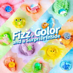 SudsyRoar bath bombs use skin-safe ingredients for gentle play.
