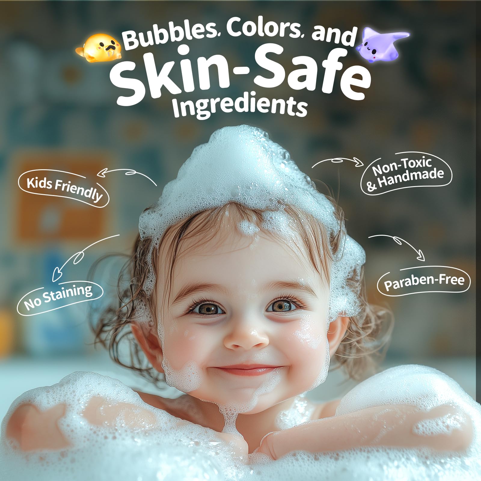 SudsyRoar toy collection features land and sea animals for imaginative play.