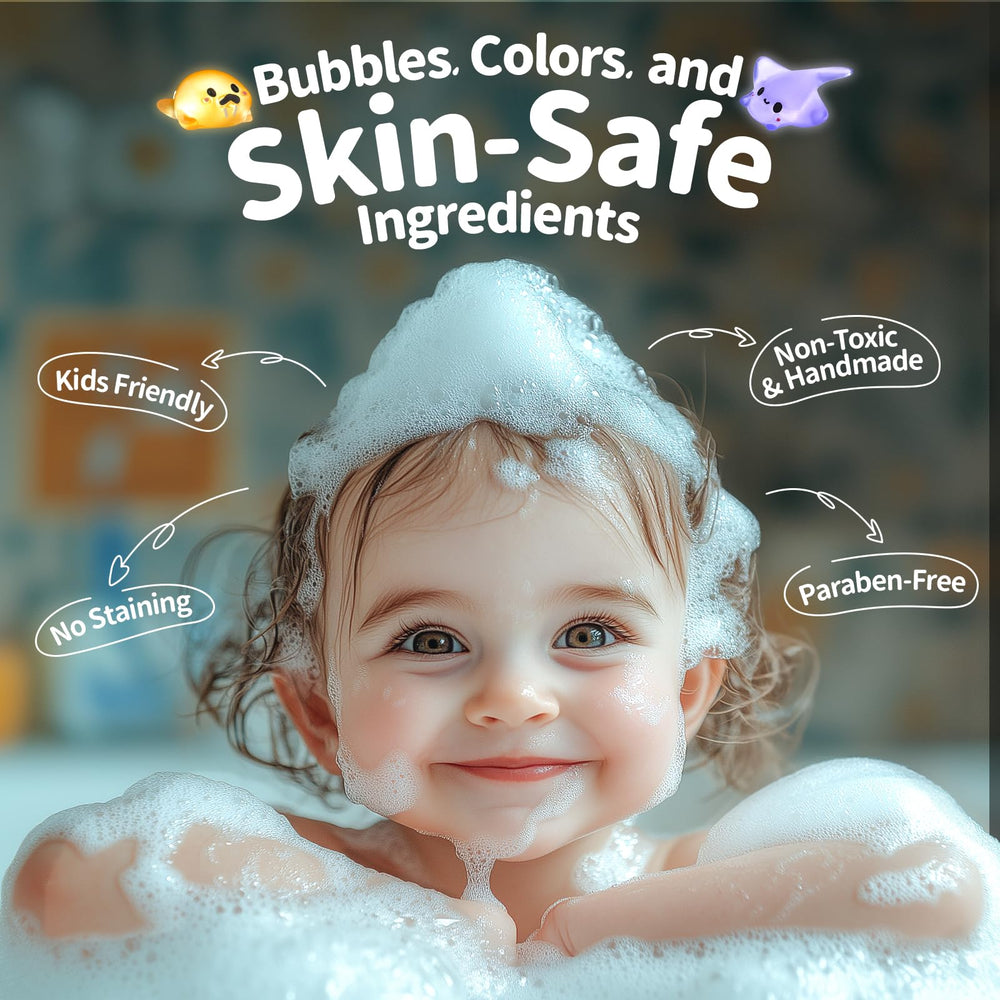 SudsyRoar toy collection features land and sea animals for imaginative play.