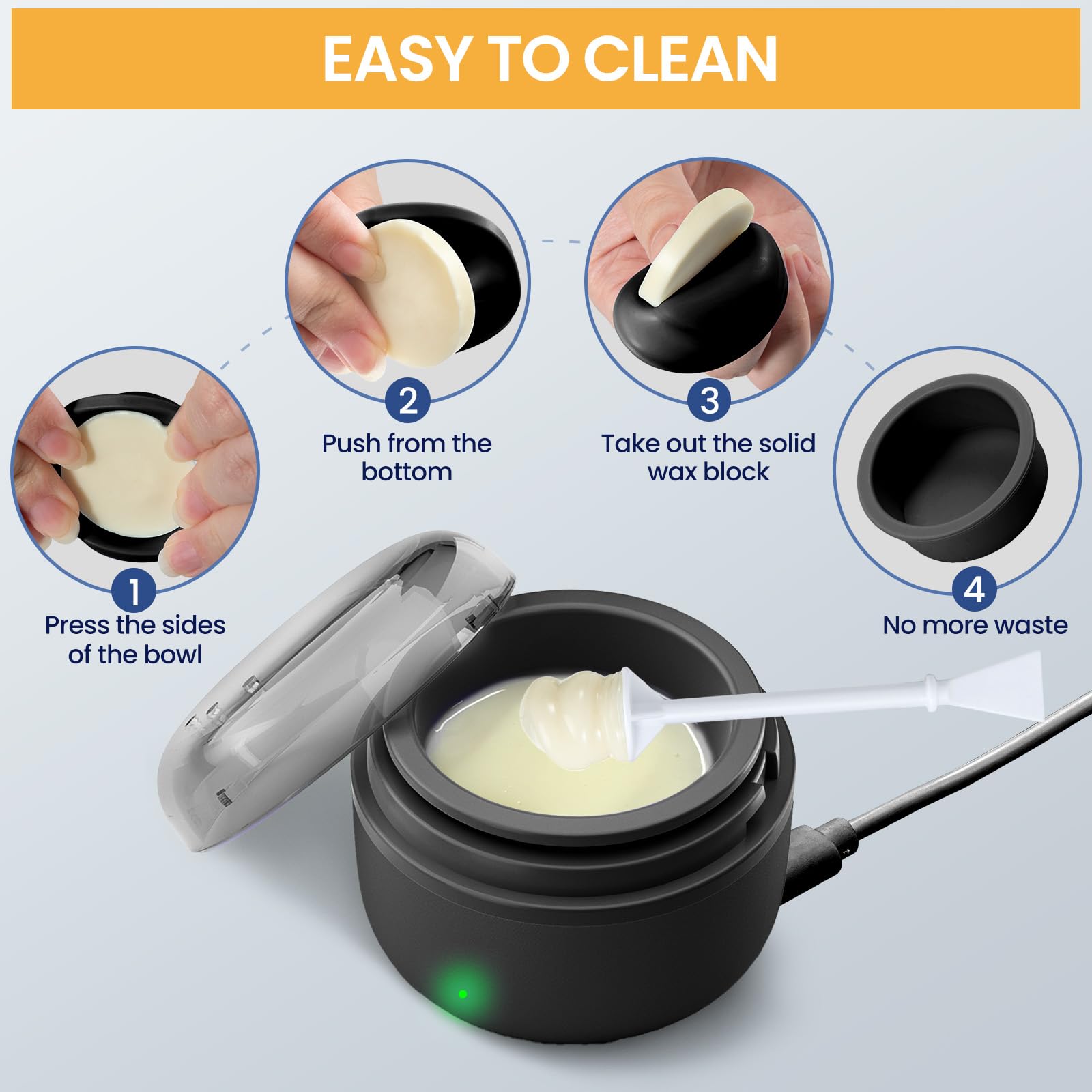 Suerbeauty-ear-nose-waxing-kit supports facial upkeep with easy ear hair removal.