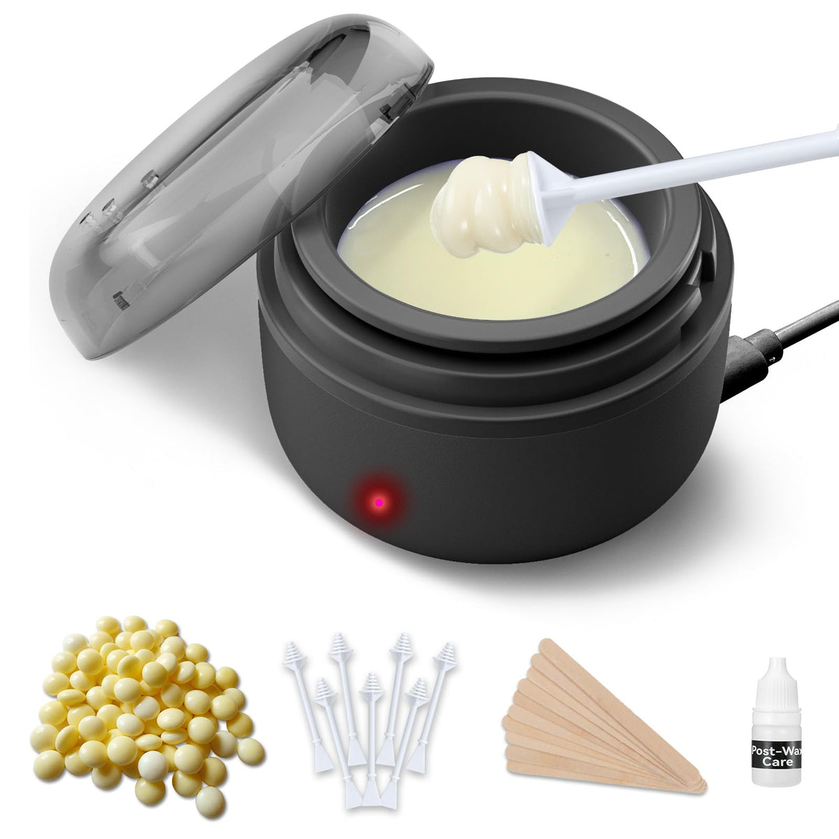 Suerbeauty nose-hair-wax-kit-box provides convenient grooming on the go.