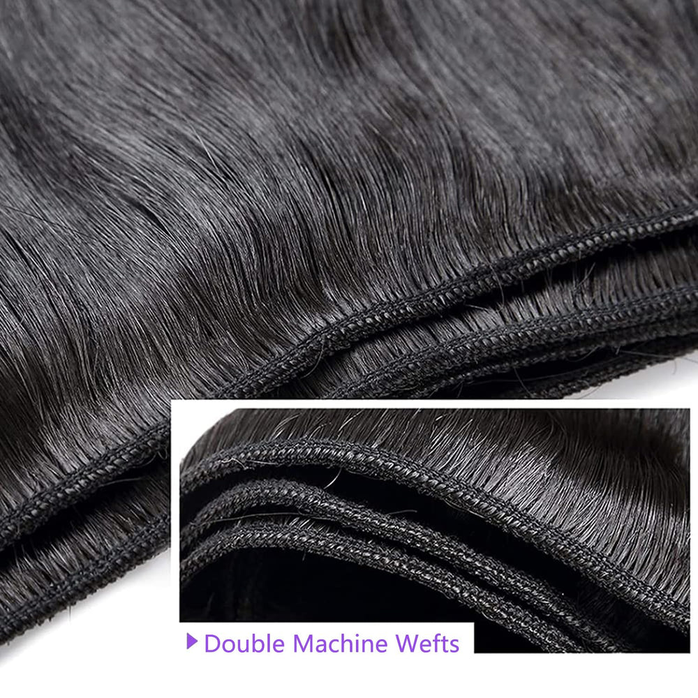 Sufeiya Hair virgin Brazilian hair—unprocessed fibers ready for dye or restyle.