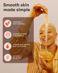 Sugardoh reusable cloth strips for clean, reusable sugaring sessions.