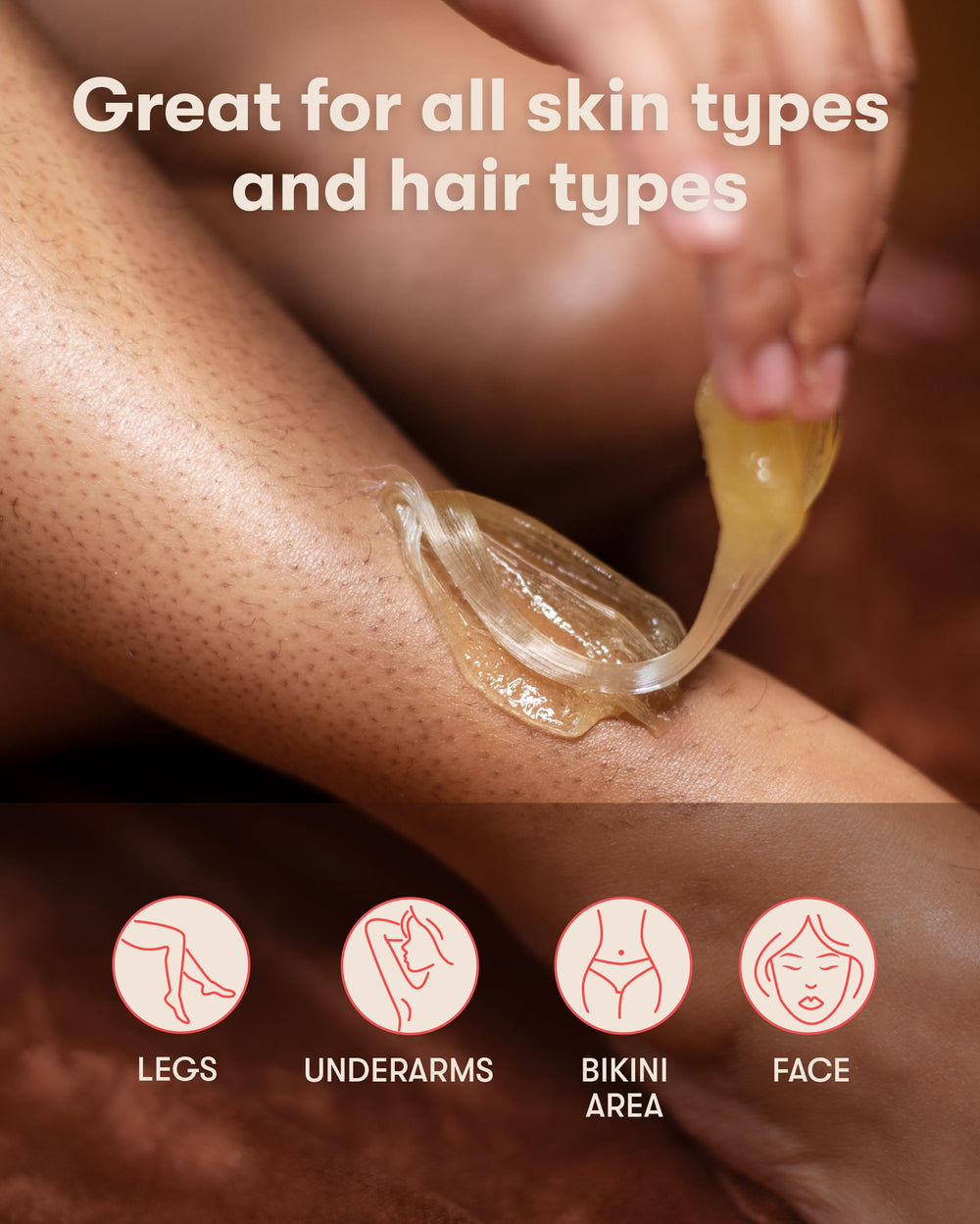 Sugardoh Sugar Wax Kit gentle on skin reduces irritation during sugaring