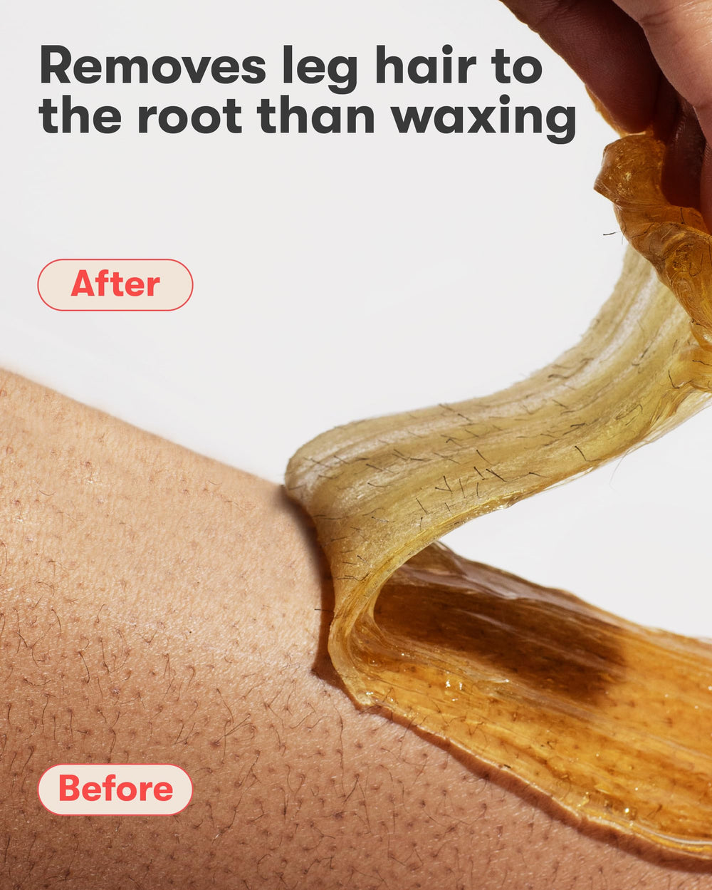 Sugardoh washable formula cleans away with water after use.