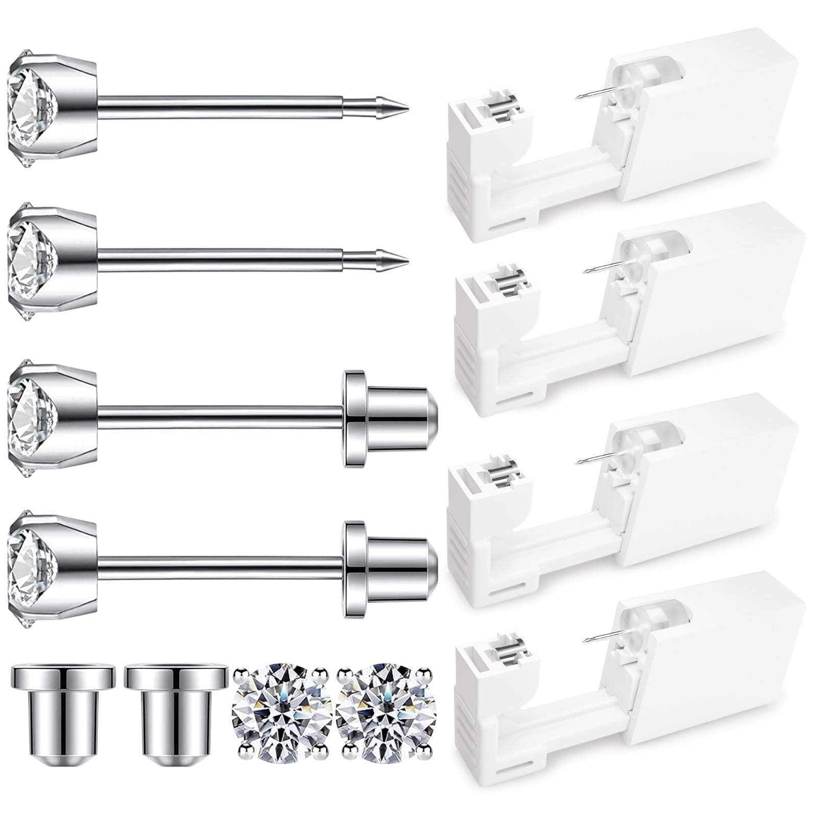 SugarTang ear piercing kit box shows a clean at-home piercing setup.