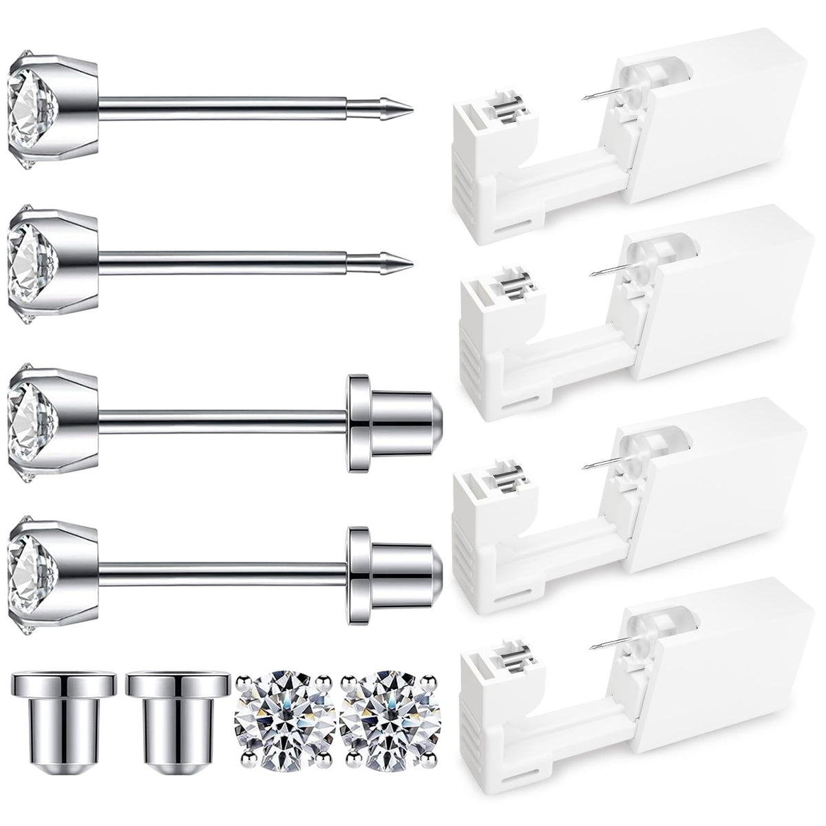 SugarTang ear piercing kit box shows a clean at-home piercing setup.