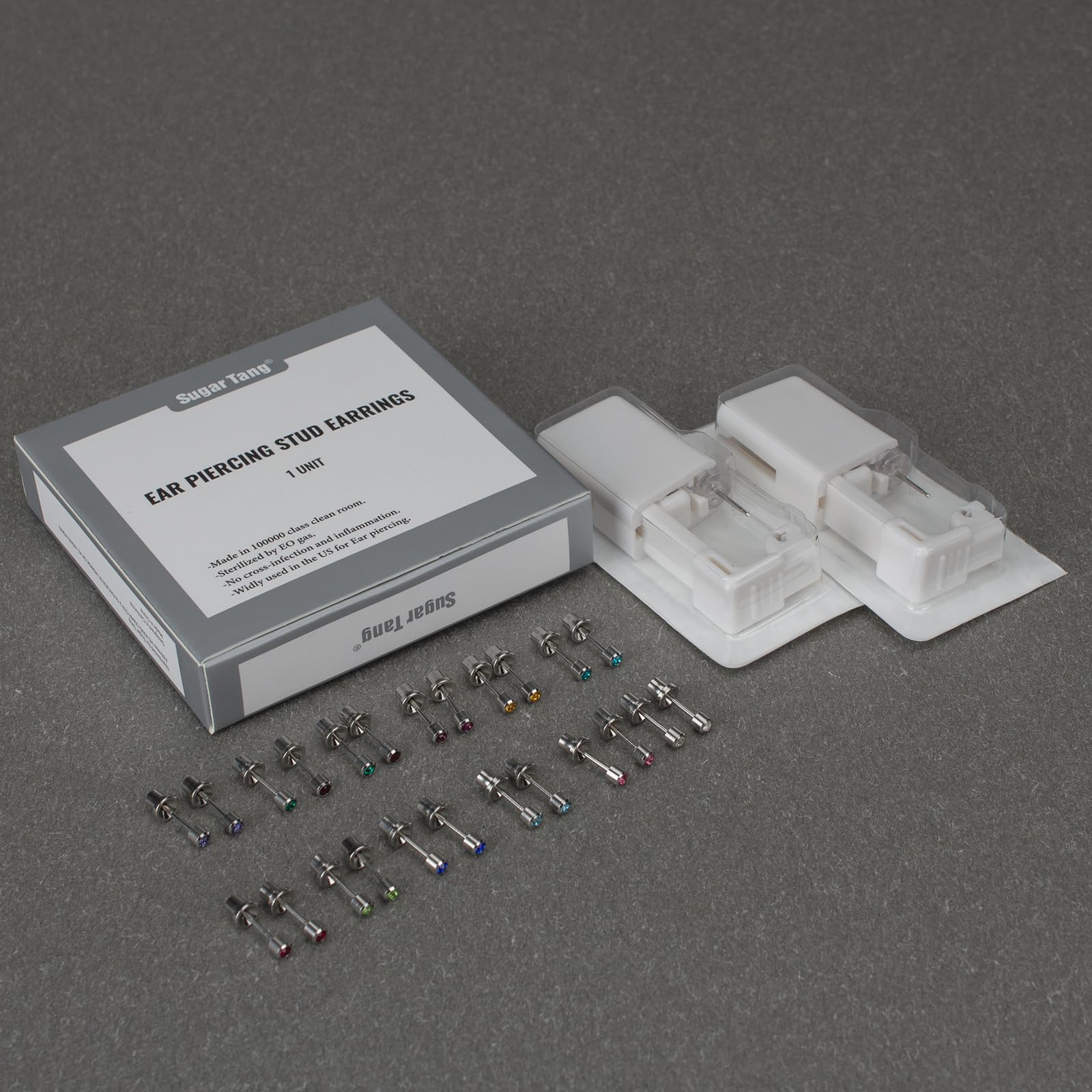 SugarTang one-time-use disposable piercing gun highlights safe disposal after use