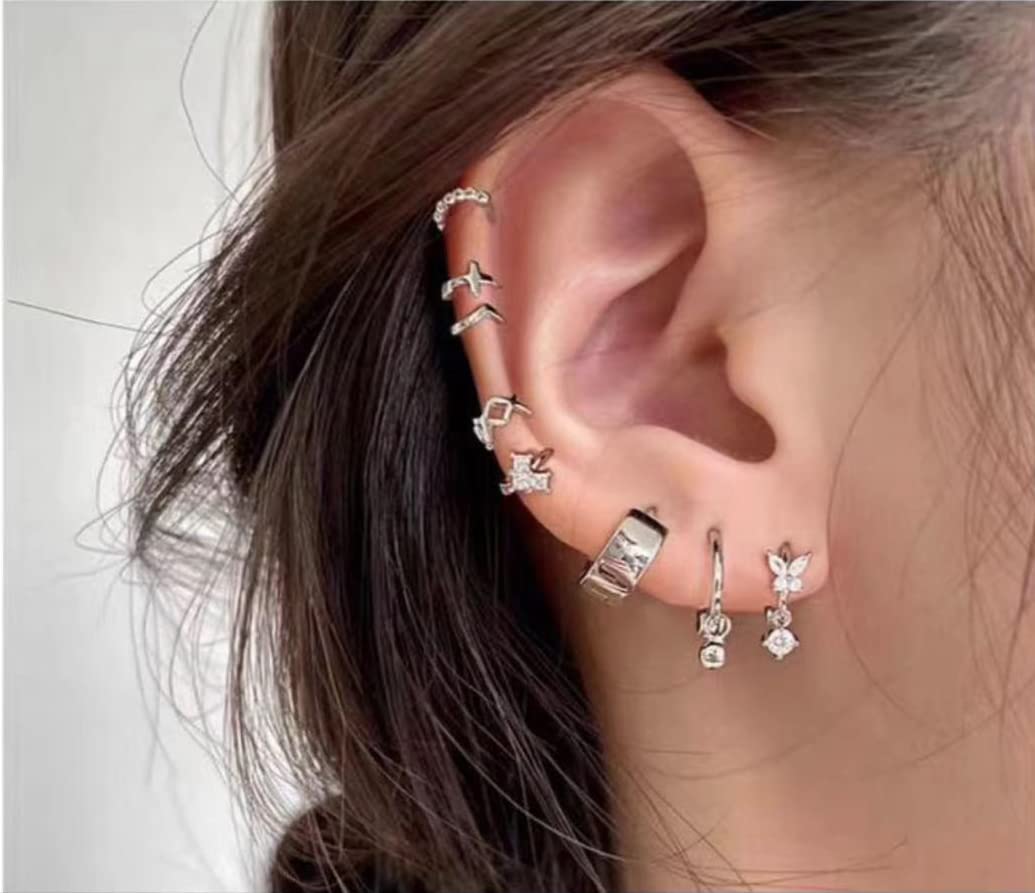 SugarTang safety bullet backs keep earrings secure after piercing.