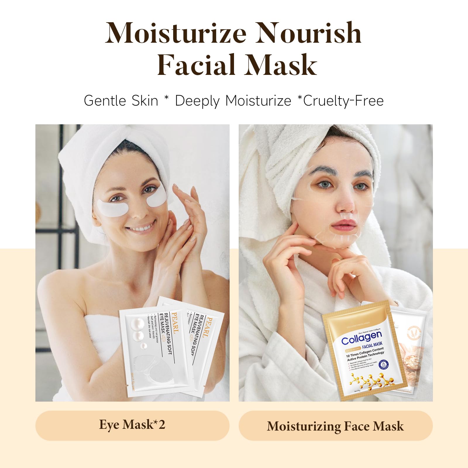 Suhctuptx moisturizing face mask – a refreshing at-home spa moment.