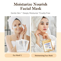 Suhctuptx moisturizing face mask – a refreshing at-home spa moment.