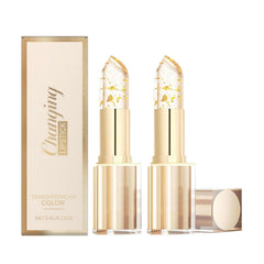 Sulily 2PCS lipstick packaging with gold accents for portable, stylish touch-ups