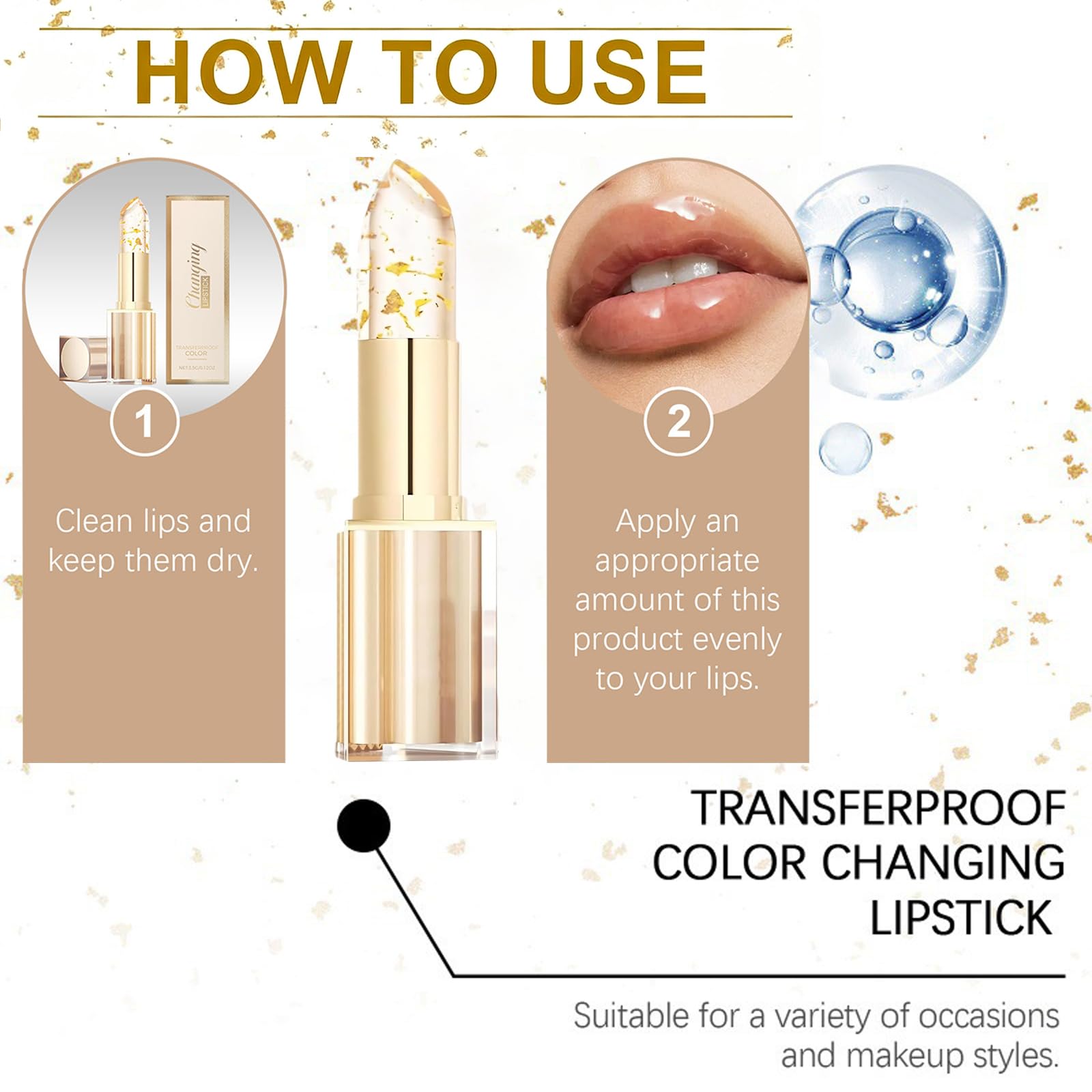 Sulily lipstick on-the-go compact used for quick touch-ups throughout the day