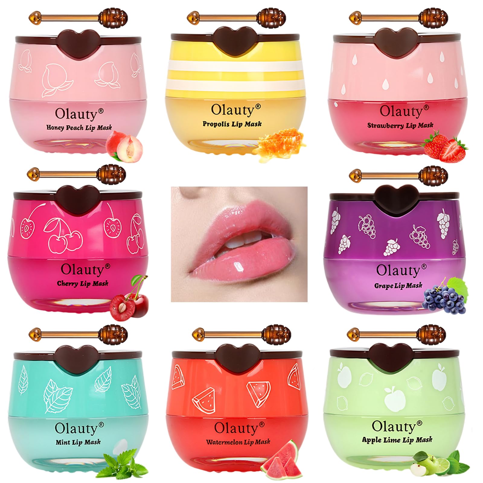 Sulily bee lip balm honey pot close-up for rich hydration.
