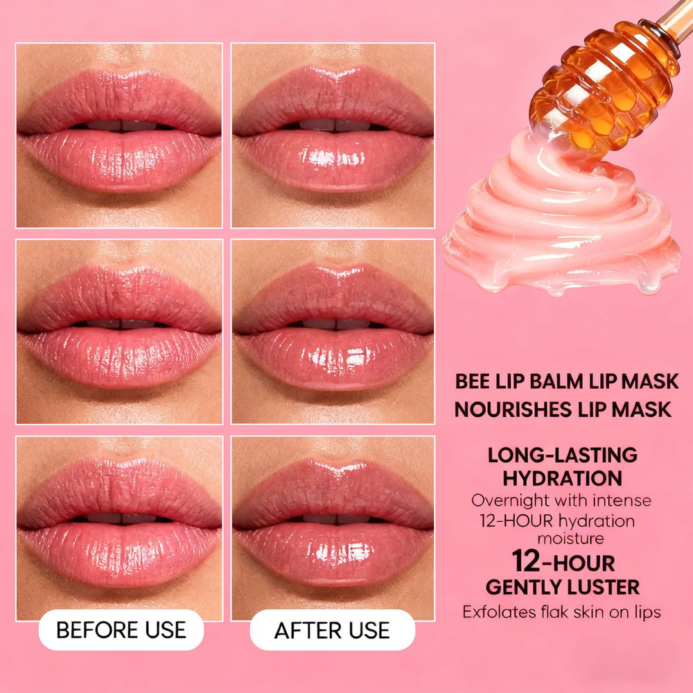 Sulily Bee Lip Balm honeycomb applicator for smooth, precise lip application