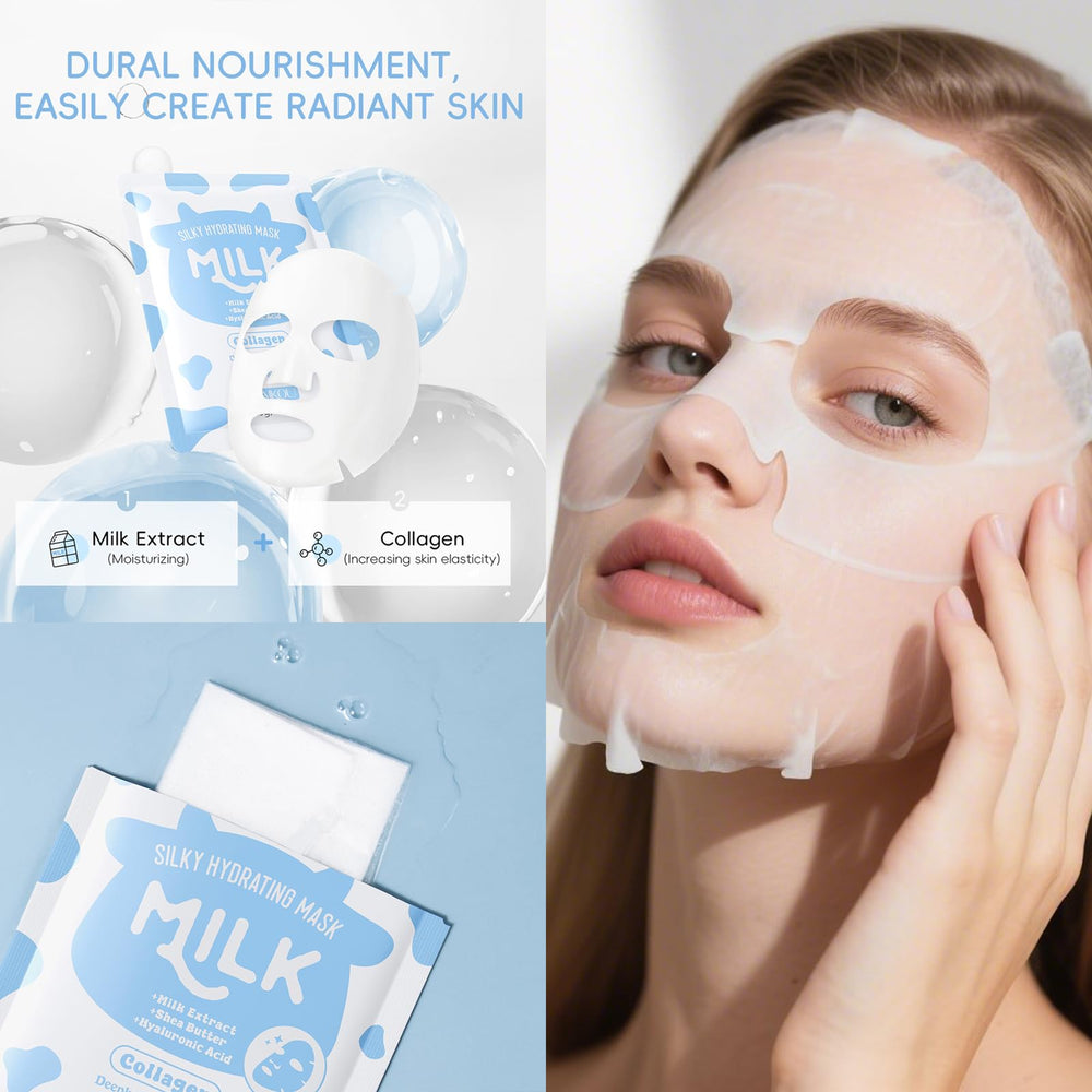 Sulily pink polka-dot hairband included for playful skincare moments.