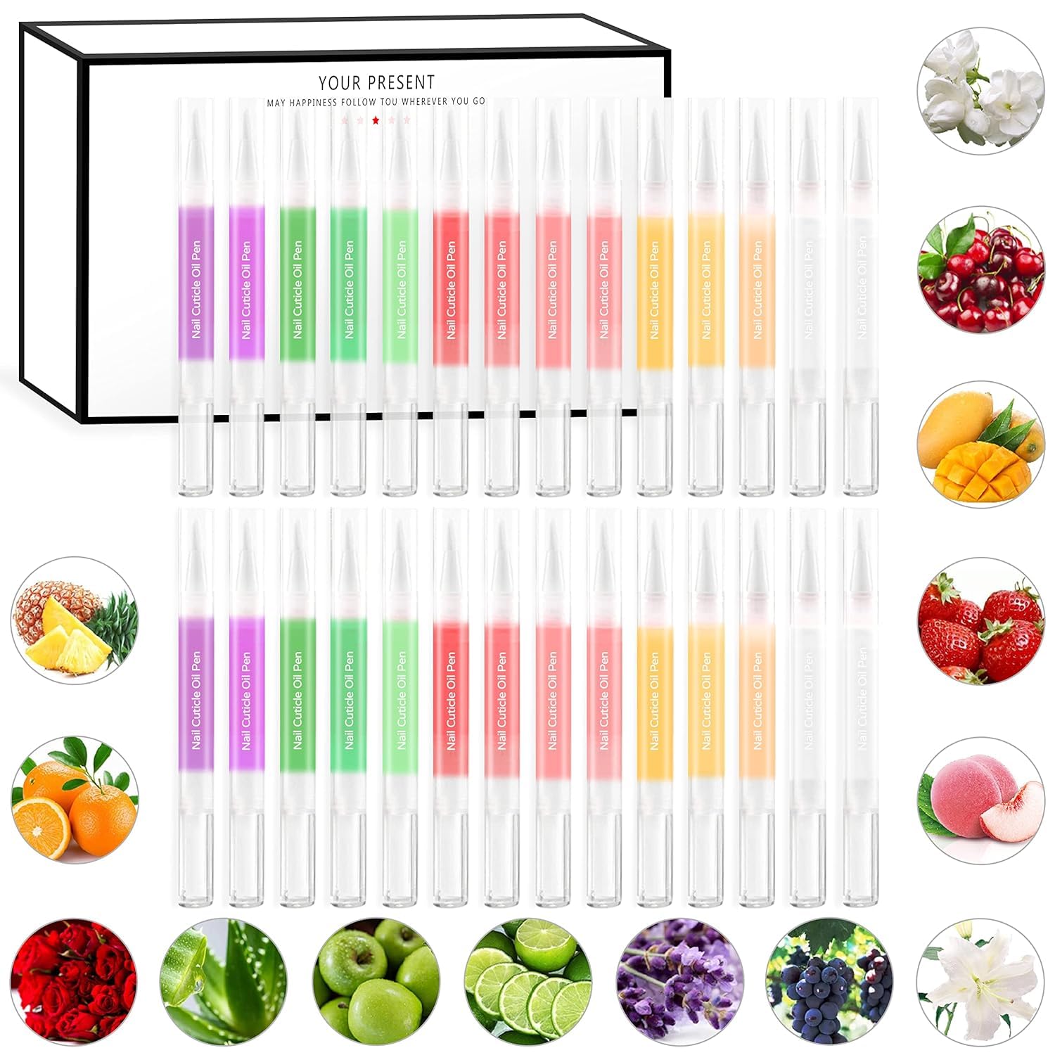 SULLMAR cuticle oil pen lavender flavor moisturizes and nourishes cuticles