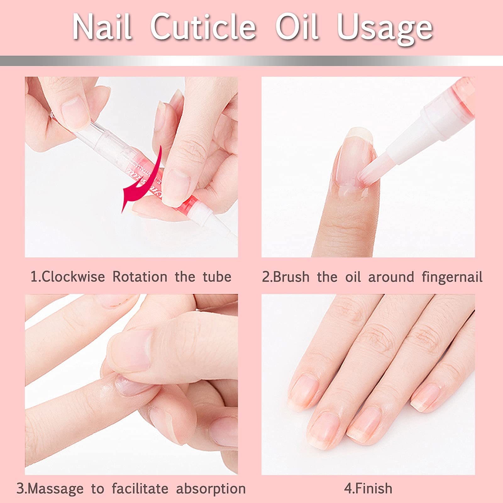 SULLMAR cuticle oil pen packaging showcases portable on-the-go nail care