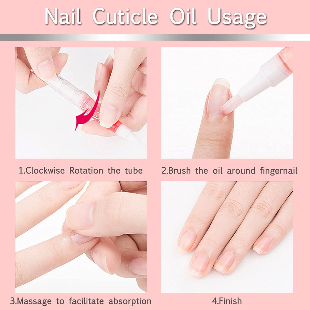 SULLMAR cuticle oil pen packaging showcases portable on-the-go nail care