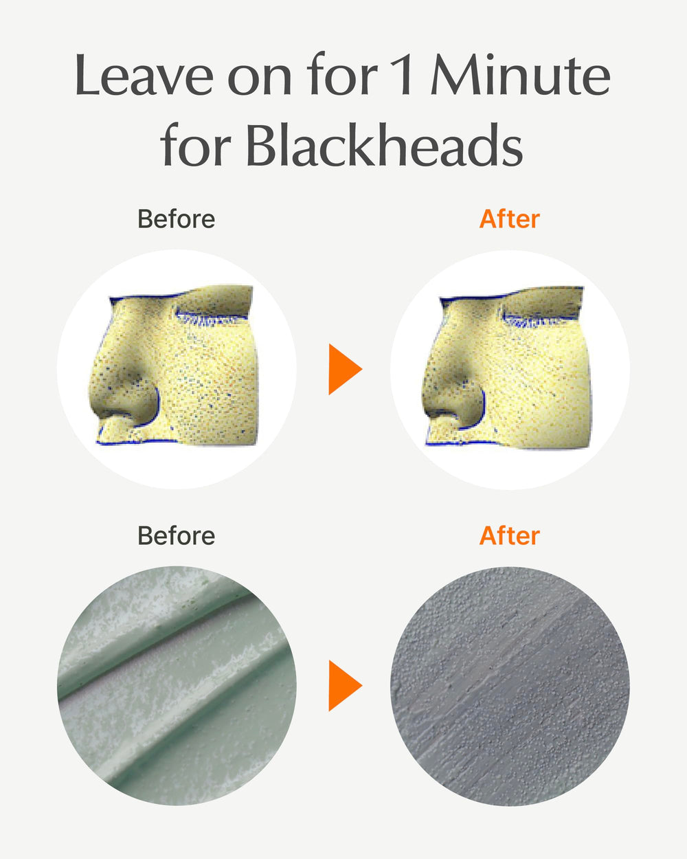 SU:M One Minute Clay Mask Fermented PHA and hydration ingredients highlighted.