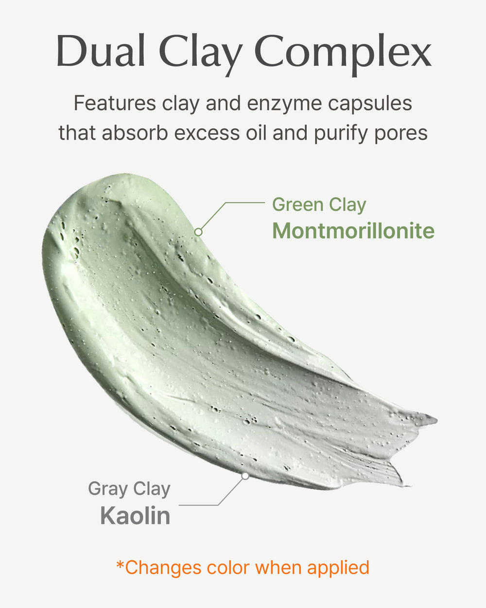 SU:M One Minute Clay Mask Vitamin C complex promoting clearer complexion.
