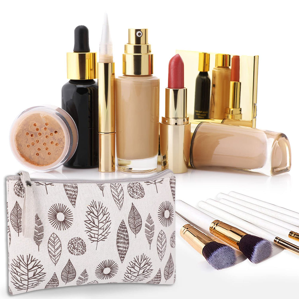 SUMAJU canvas bag dimensions: compact 8.7 by 5.2 inches.