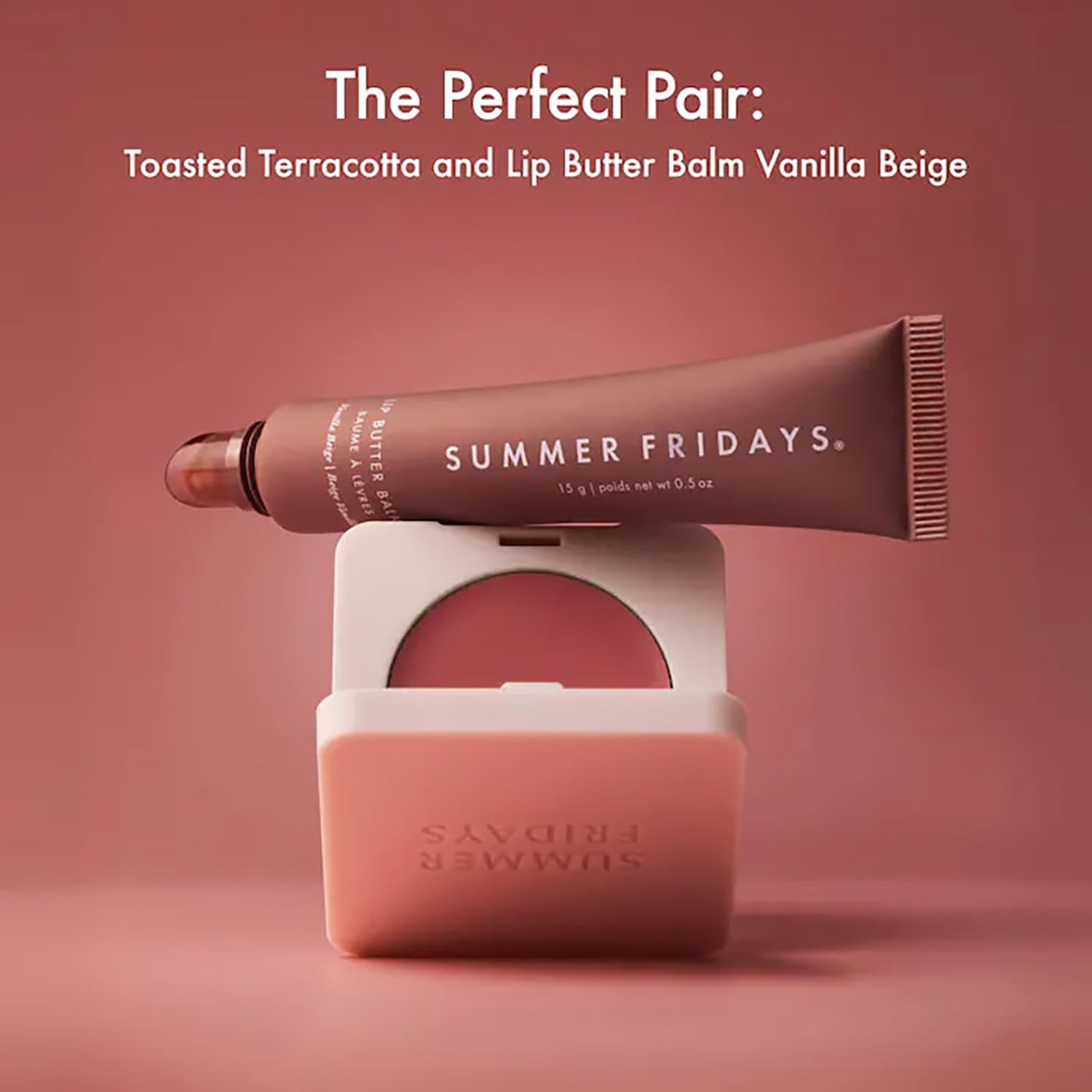 Summer Fridays Blush Butter Balm hyaluronic acid feature highlighting moisture retention
