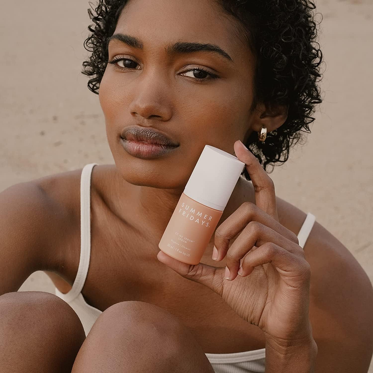 Vitamin C closeup in CC Me Serum indicating radiance boost.