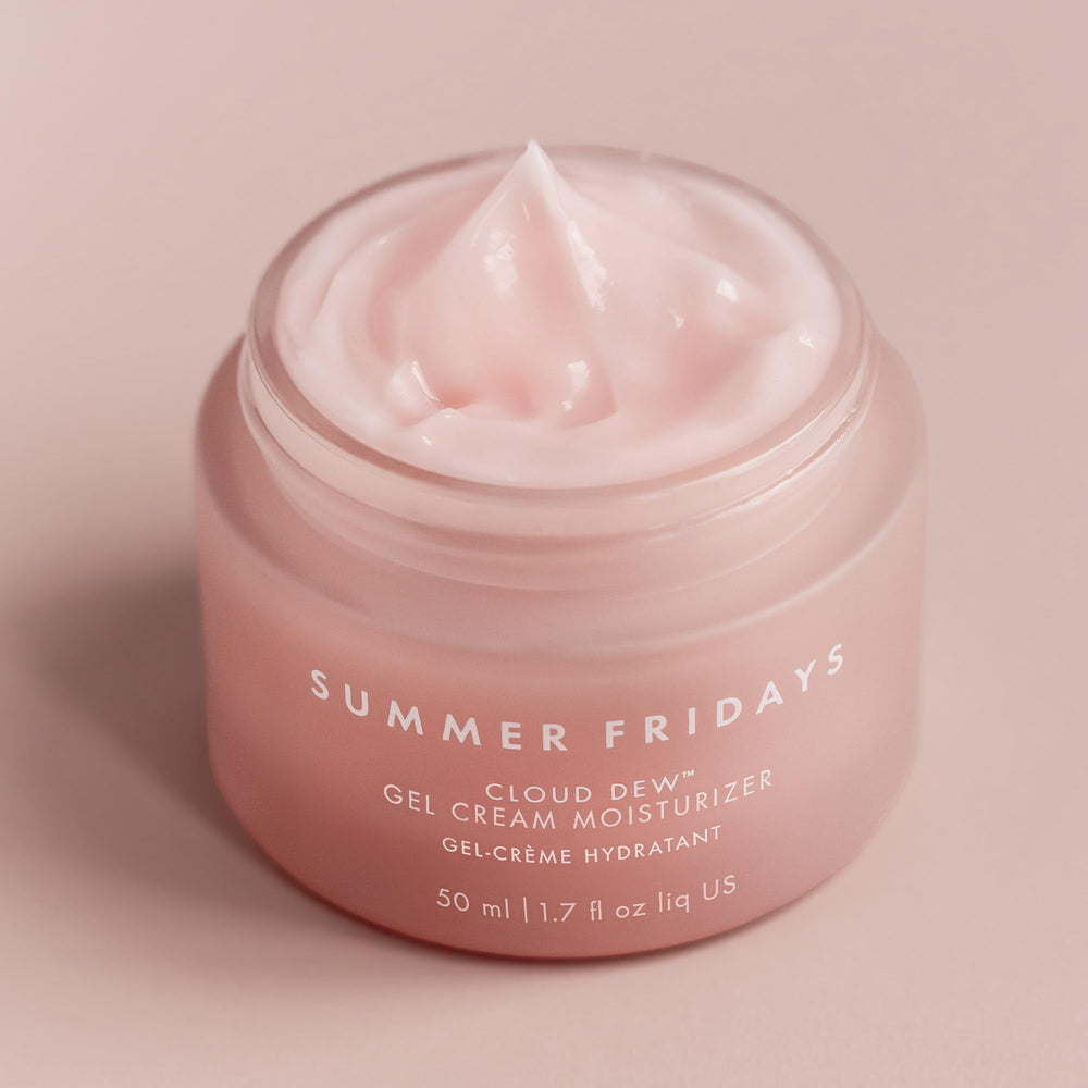 Summer Fridays Cloud Dew daily routine shot suggests versatile use