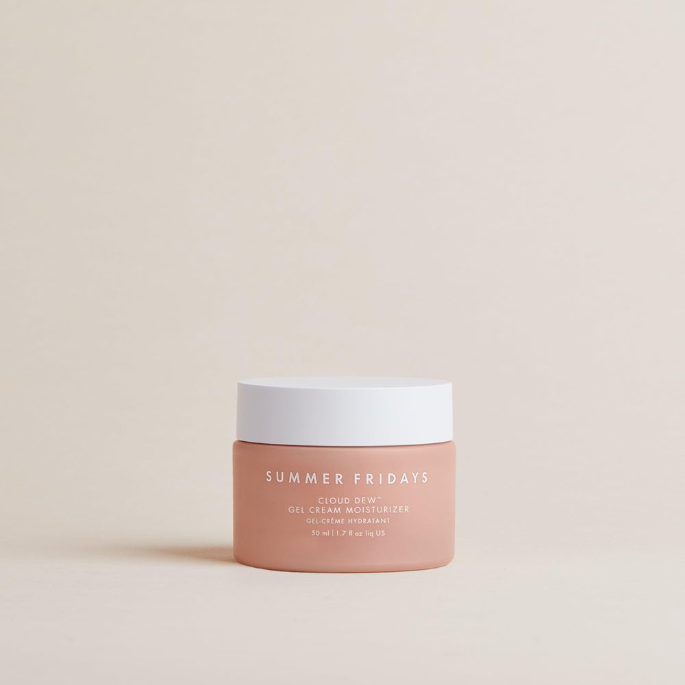 Summer Fridays Cloud Dew finish on skin looks hydrated and radiant