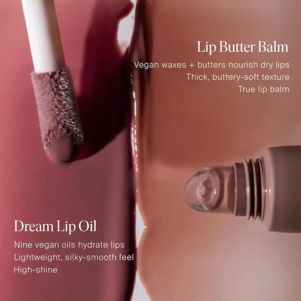 Summer Fridays Dream Lip Oil vitamin E ingredient protecting and nourishing lips.