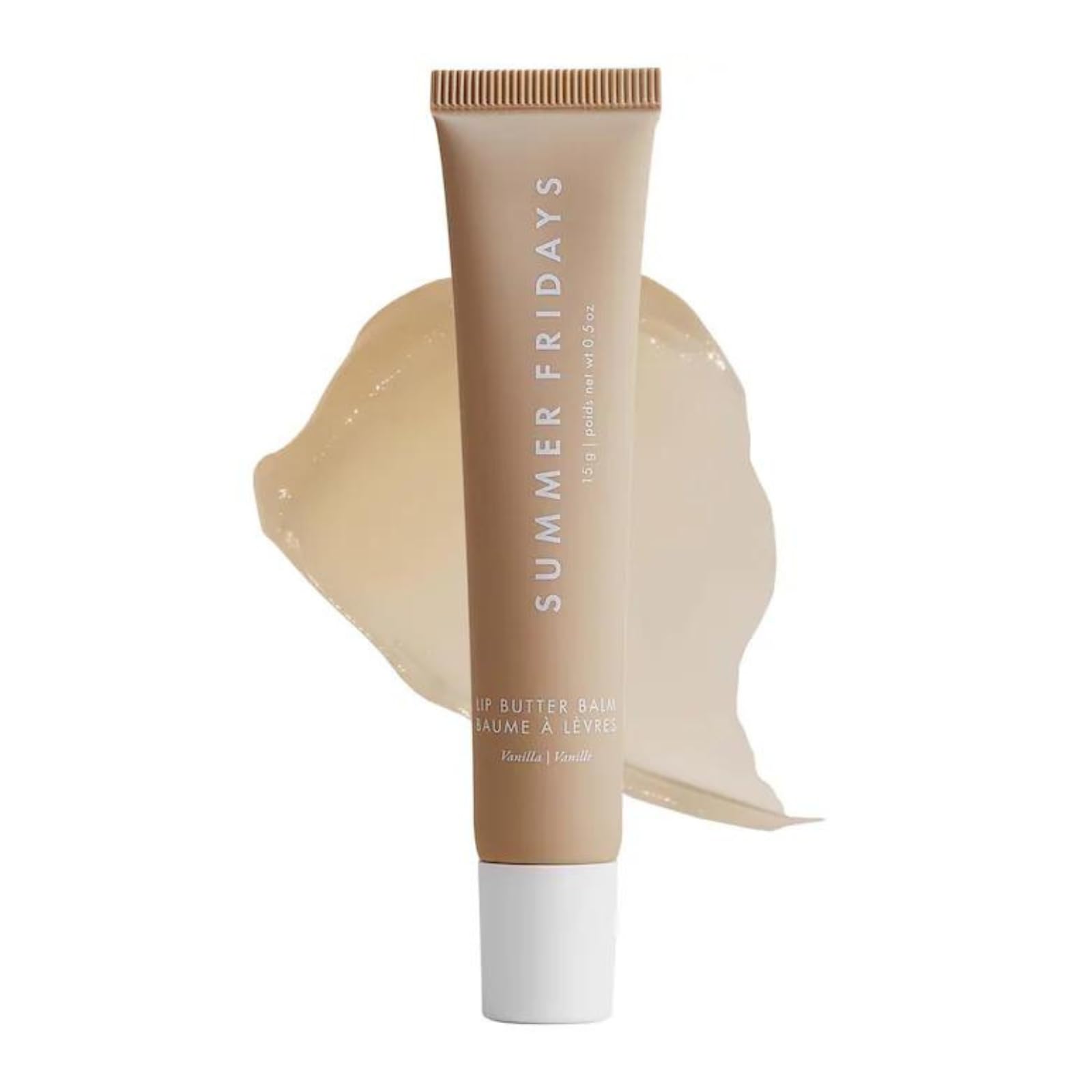 Summer Fridays Lip Butter Balm jar shows creamy hydration ready to go.