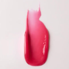 Summer Fridays Pink Guava lip balm packaging closeup highlights vegan conditioning.