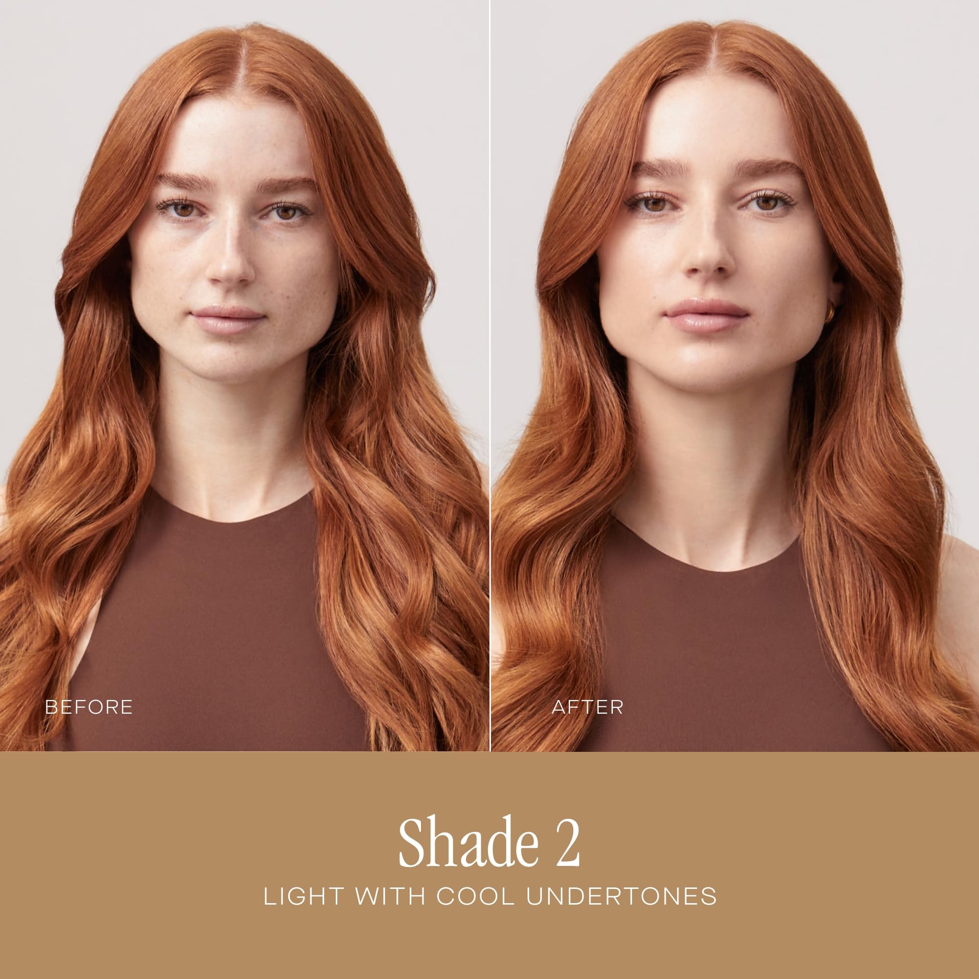 Summer Fridays Sheer Skin Tint application yields natural glow.