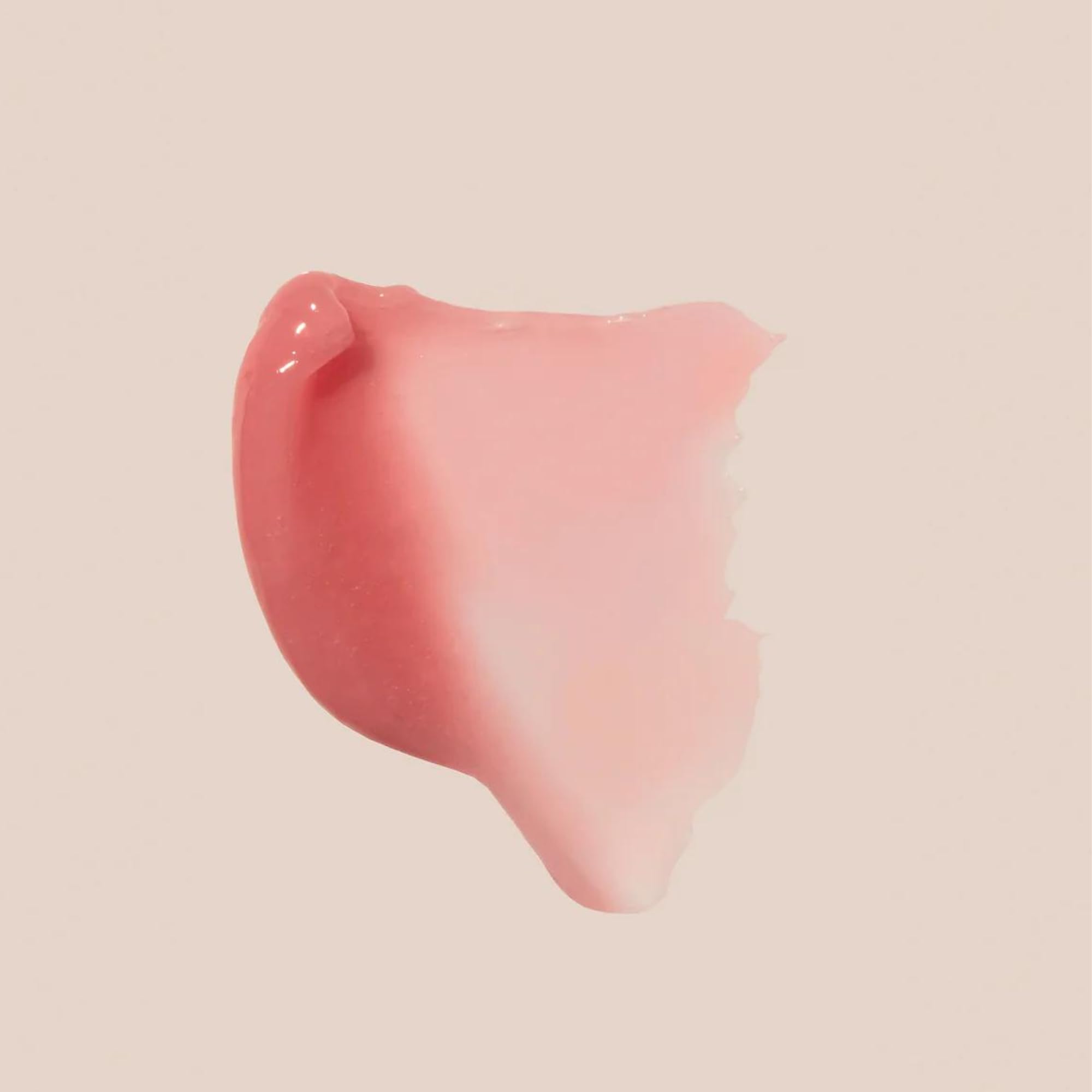 Summer Fridays application on lips showing sheer pink color and hydration.