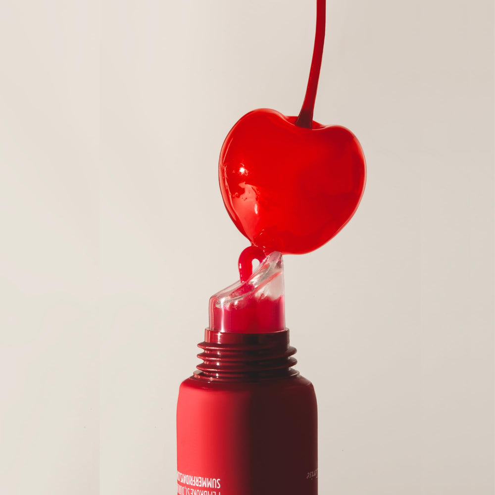 Summer Fridays Cherry moisture provides all-day comfort for lips.