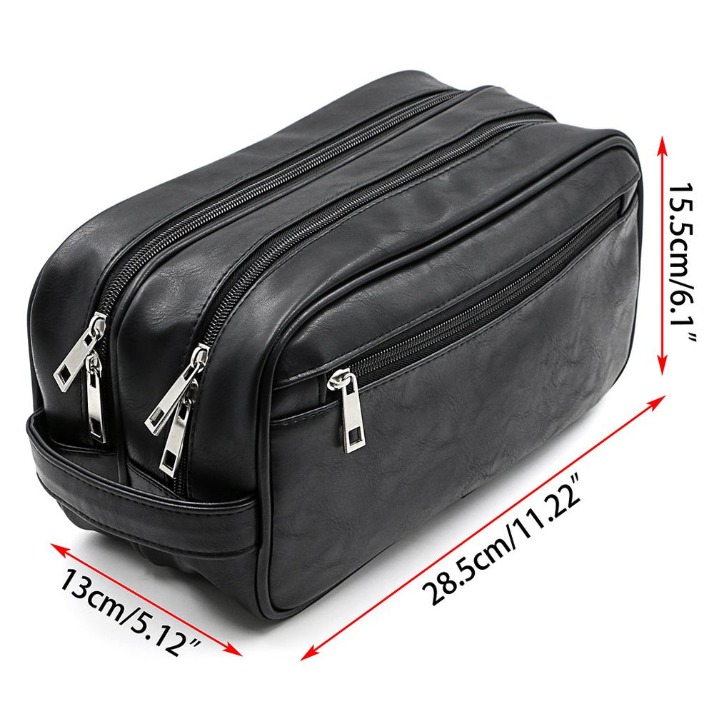 Sumnacon Toiletry Bag inner compartments separating toiletries and cosmetics