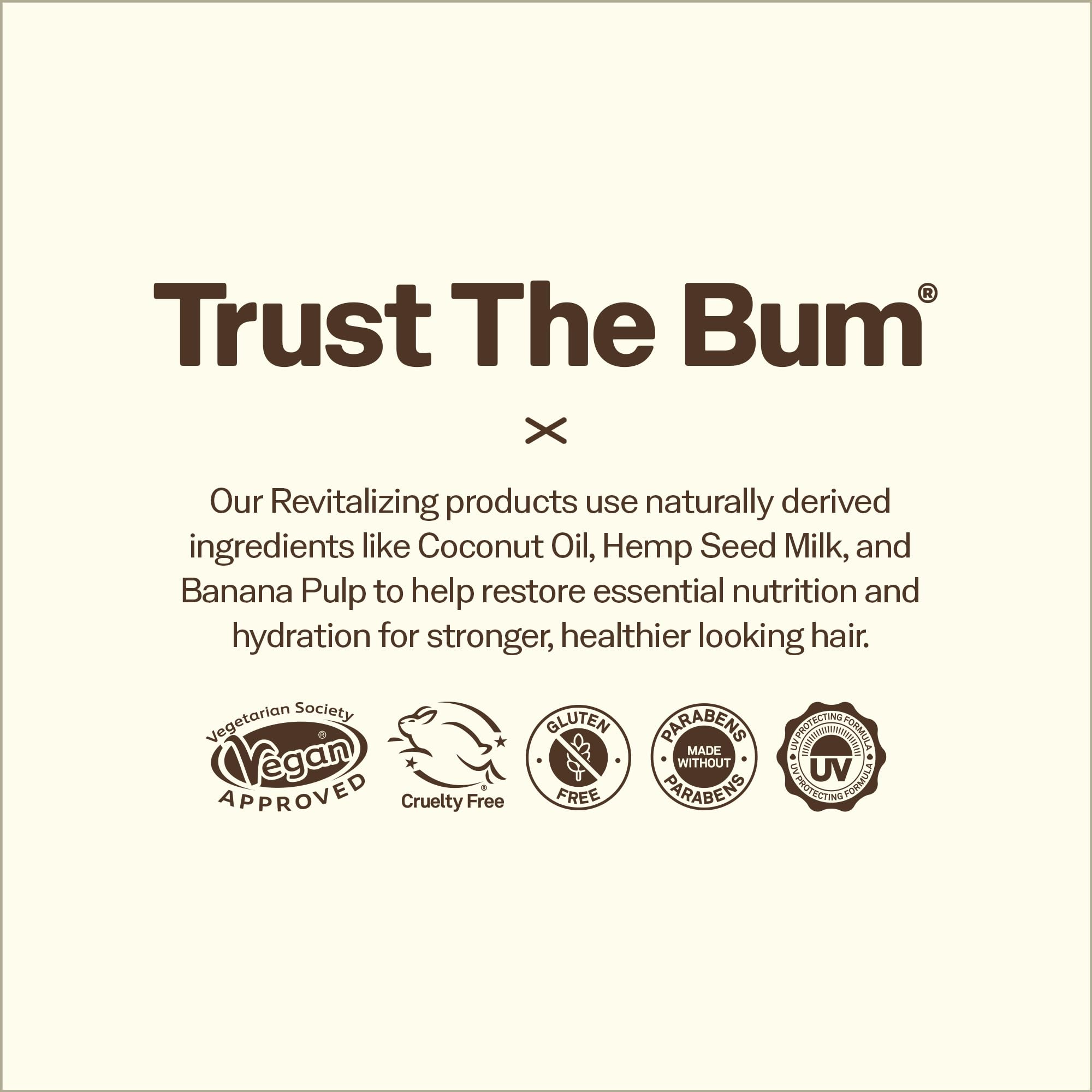 Sun Bum Leave-In Detangler close-up highlights silky shine and smooth comb-through.