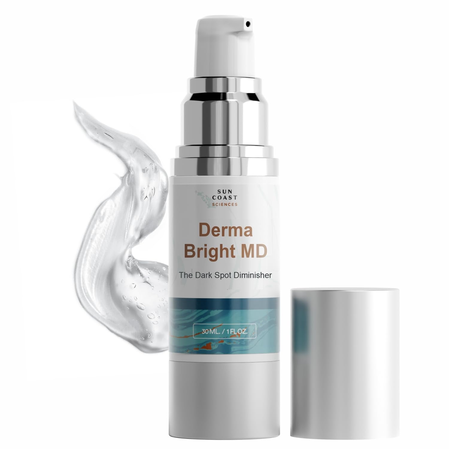 Sun Coast Sciences DermaBright MD bottle for dark-spot reduction and radiant skin.