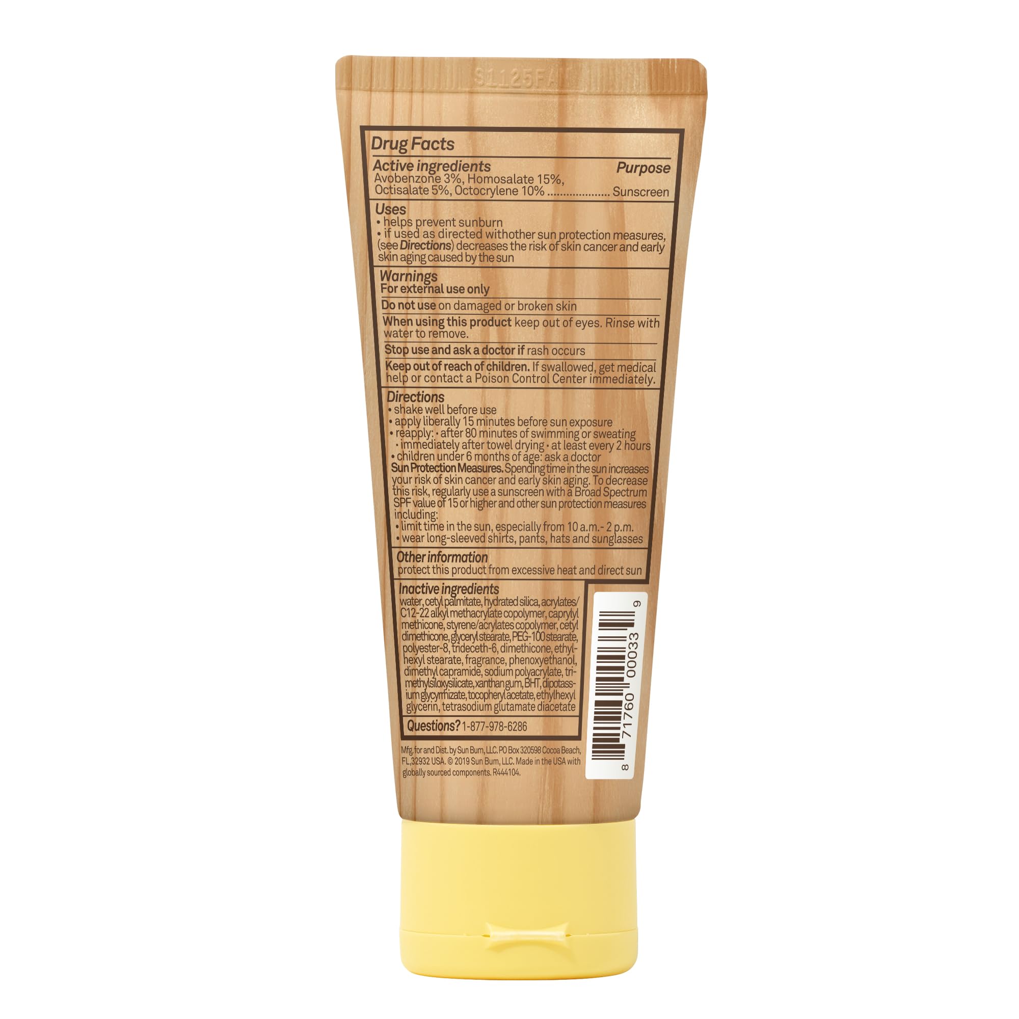 Sun Bum Original SPF 70 travel-size 3 oz bottle for on-the-go protection