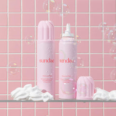 Sundae Cherry On Top close-up highlights fluffy lather and cherry fragrance.