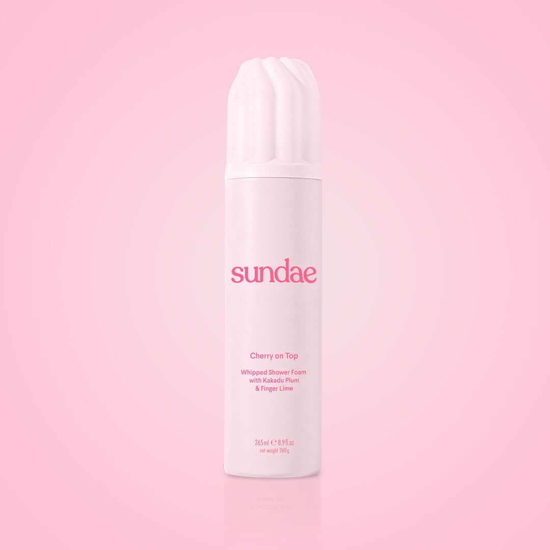 Sundae Cherry On Top packaging highlights Australian-made vegan and cruelty-free credentials.