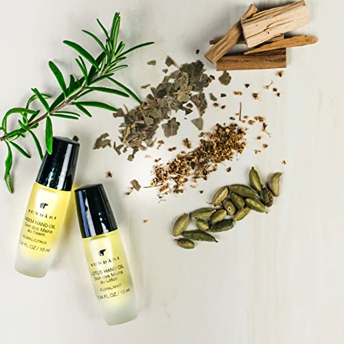 SUNDARI Neem Hand & Cuticle Oil travel size, ideal for purse touch-ups.