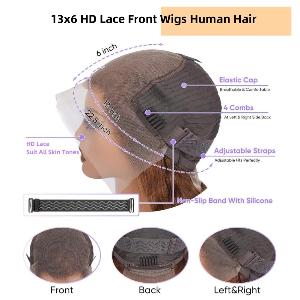 Sunelk Honey Blonde Ombre Wig texture with defined body wave