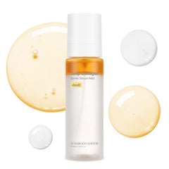 SUNGBOON EDITOR Deep Collagen Barrier Serum Mist bottle pump for easy hydration.