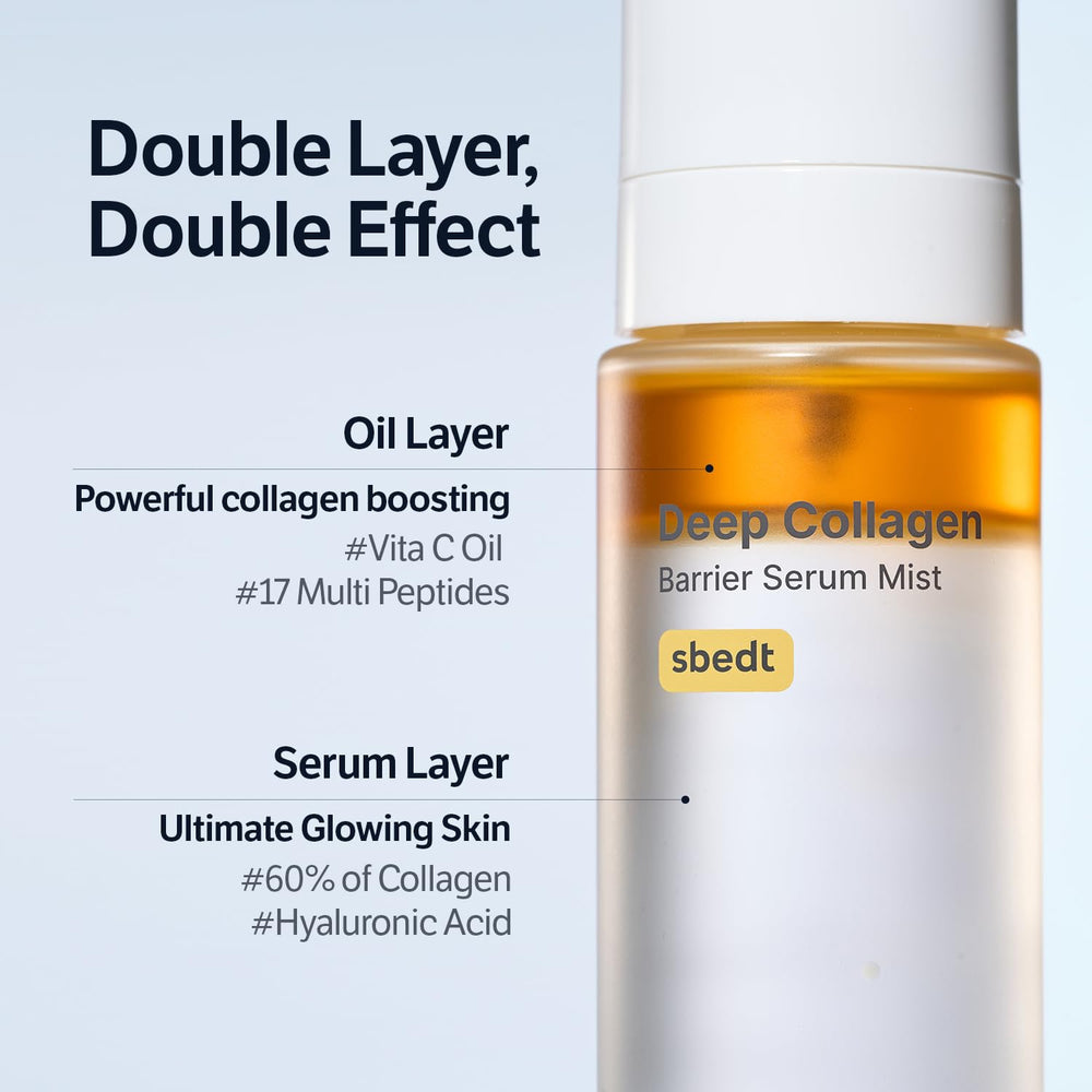 SUNGBOON EDITOR Deep Collagen Barrier Serum Mist vitamin C boost for radiance.