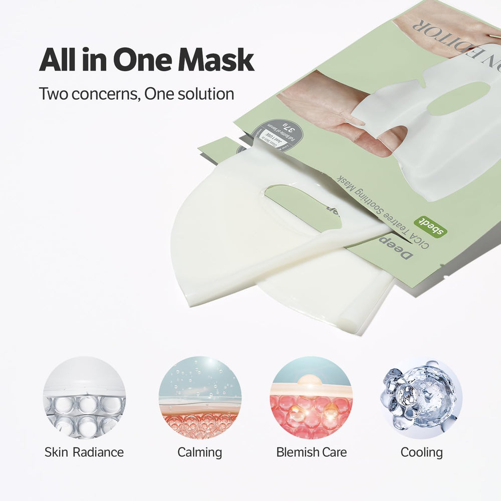 SUNGBOON EDITOR night routine application on clean skin illustrates soothing care.