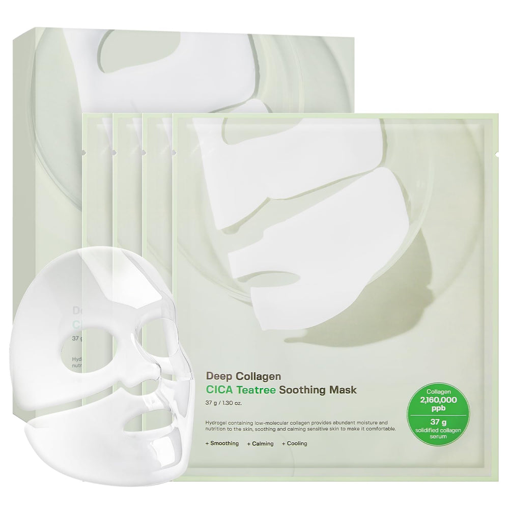 SUNGBOON EDITOR packaging for Deep Collagen CICA Tea Tree Overnight Mask—gift-ready winter skincare.